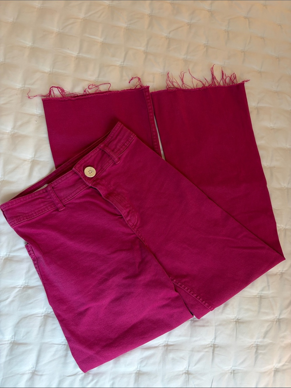 ZARA Magenta Marine Jeans